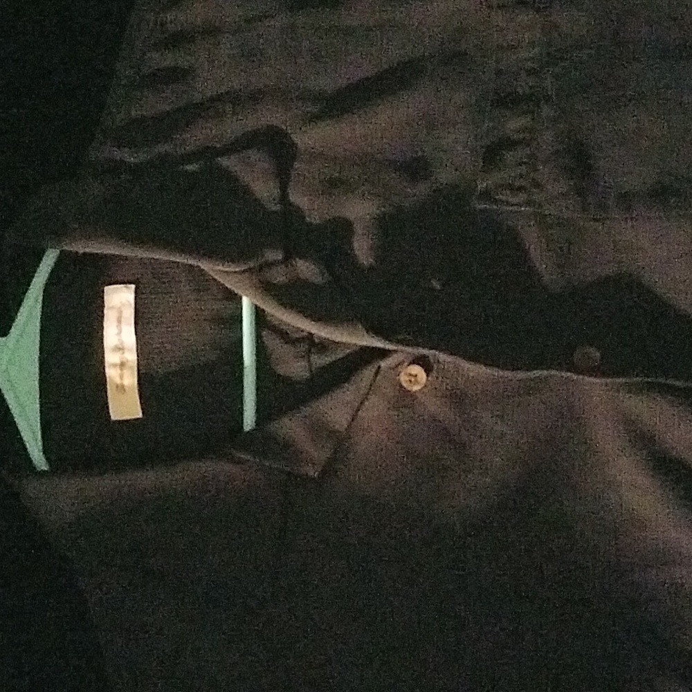 Tommy Bahama black button up. Mens size L.
